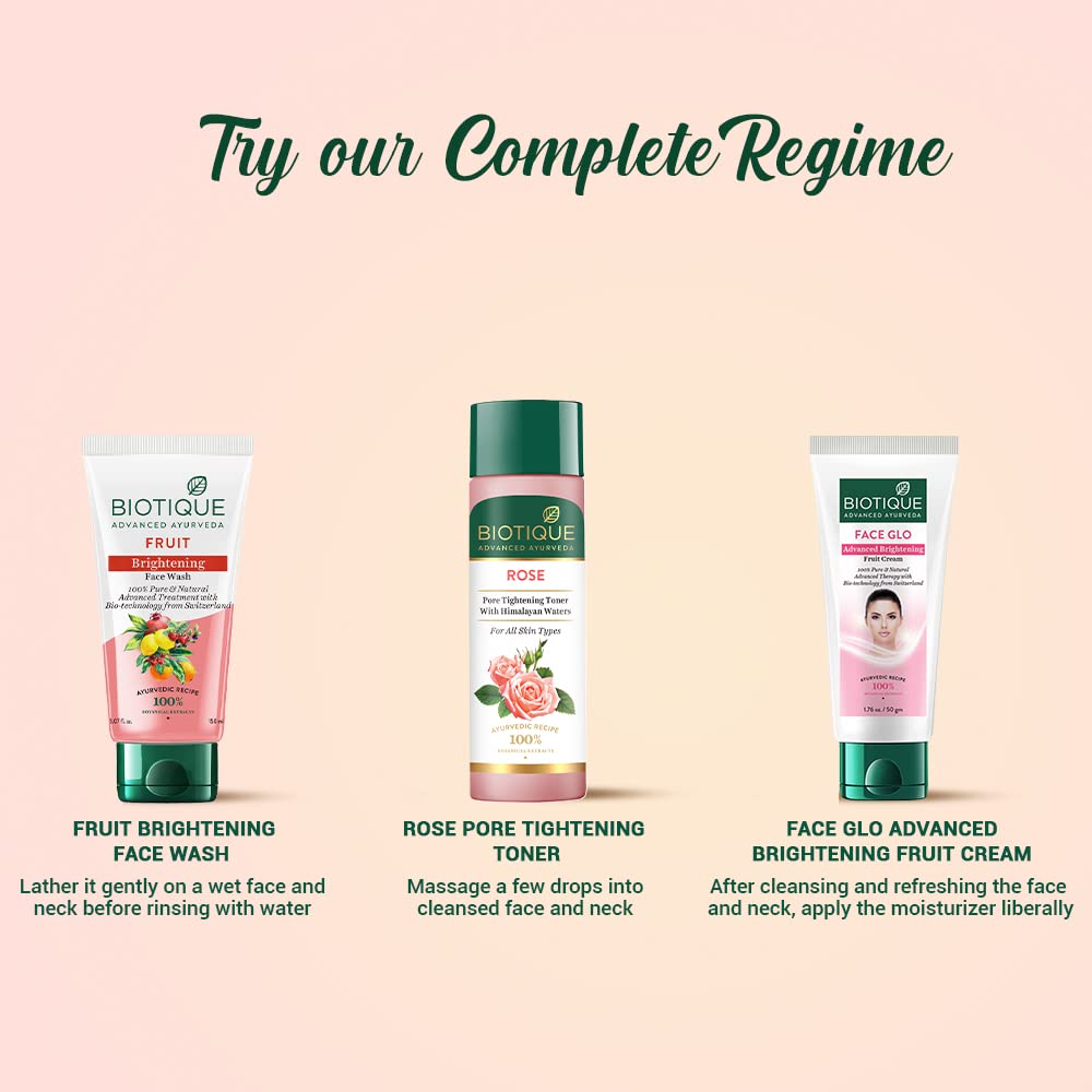 Biotique Face Glo Advance Brightening Fruit Cream (50 gm)