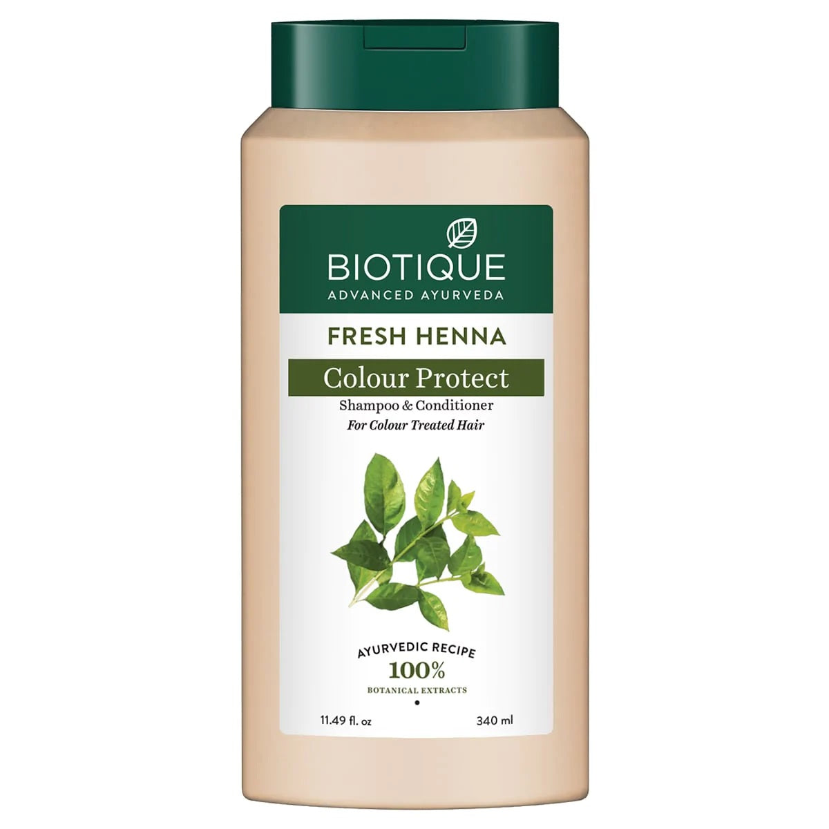 Biotique Fresh Henna Color Protect Shampoo & Conditioner For Color Treated Hair