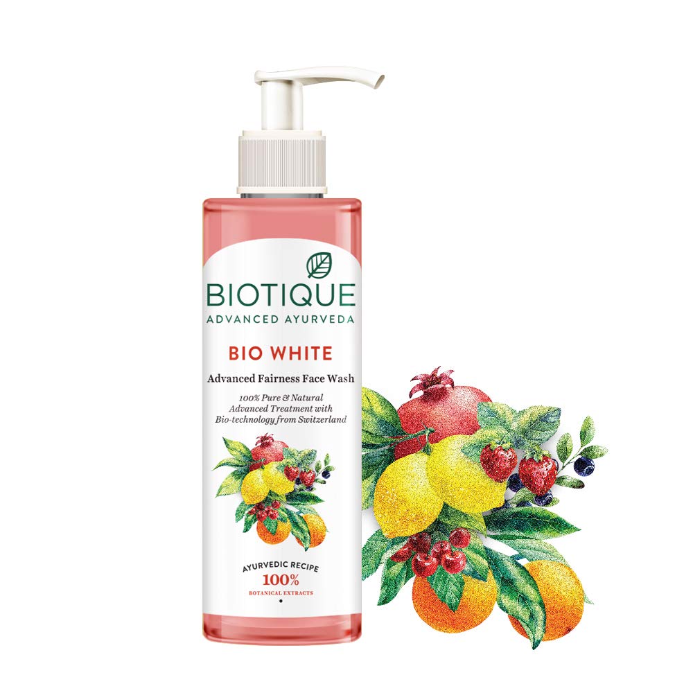 Biotique Fruit Brightening Face Wash 100% Pure & Natural