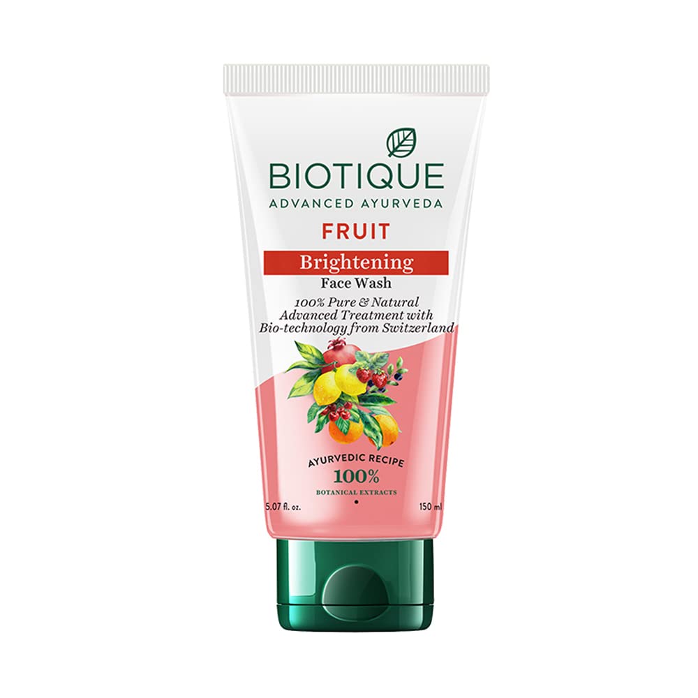 Biotique Fruit Brightening Face Wash 100% Pure & Natural