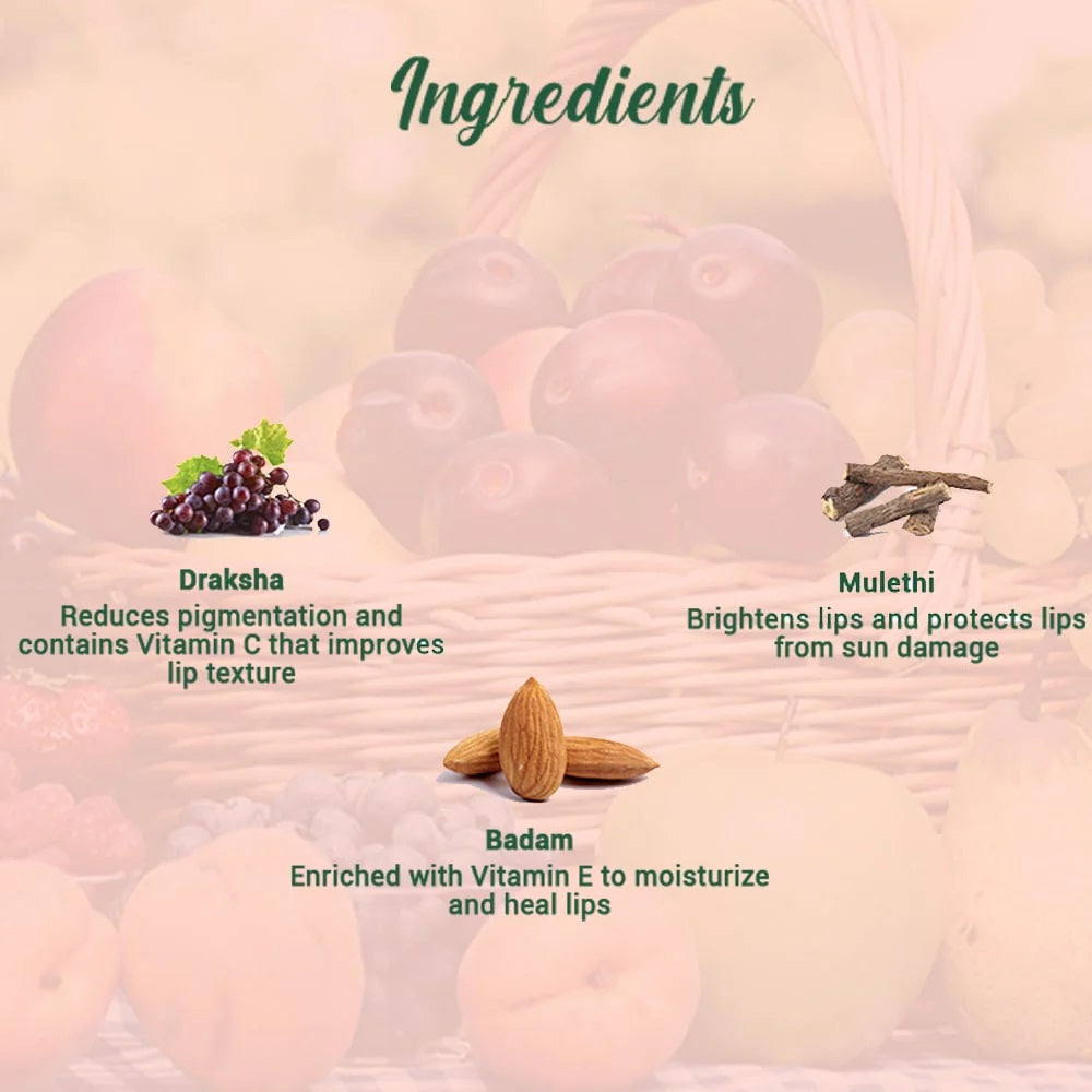 Biotique Fruit Brightening Lip Balm (12 gm)