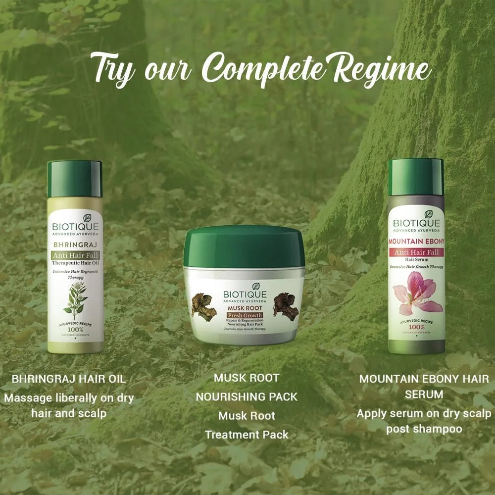 Biotique Musk Root Fresh Growth Repair & Regeneration Hair Pack