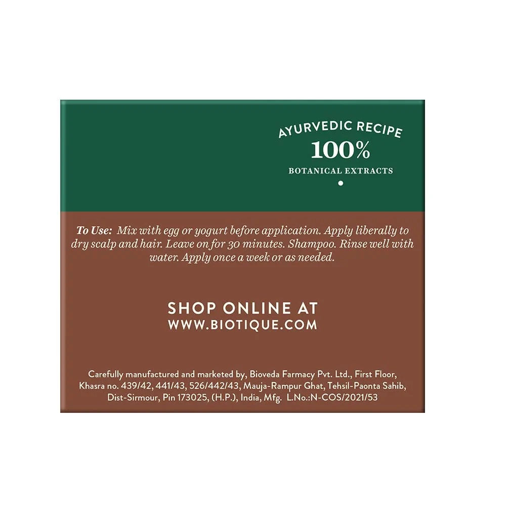 Biotique Musk Root Fresh Growth Repair & Regeneration Hair Pack