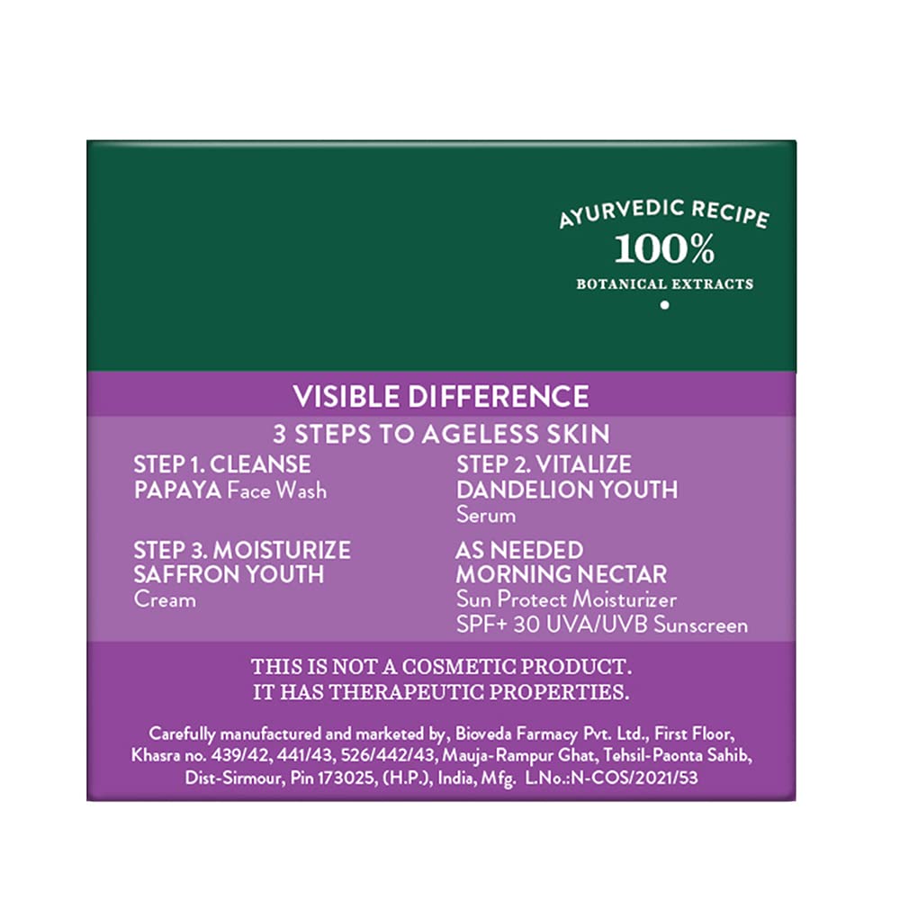 Biotique Saffron Youth Anti Ageing Cream For All Skin Types