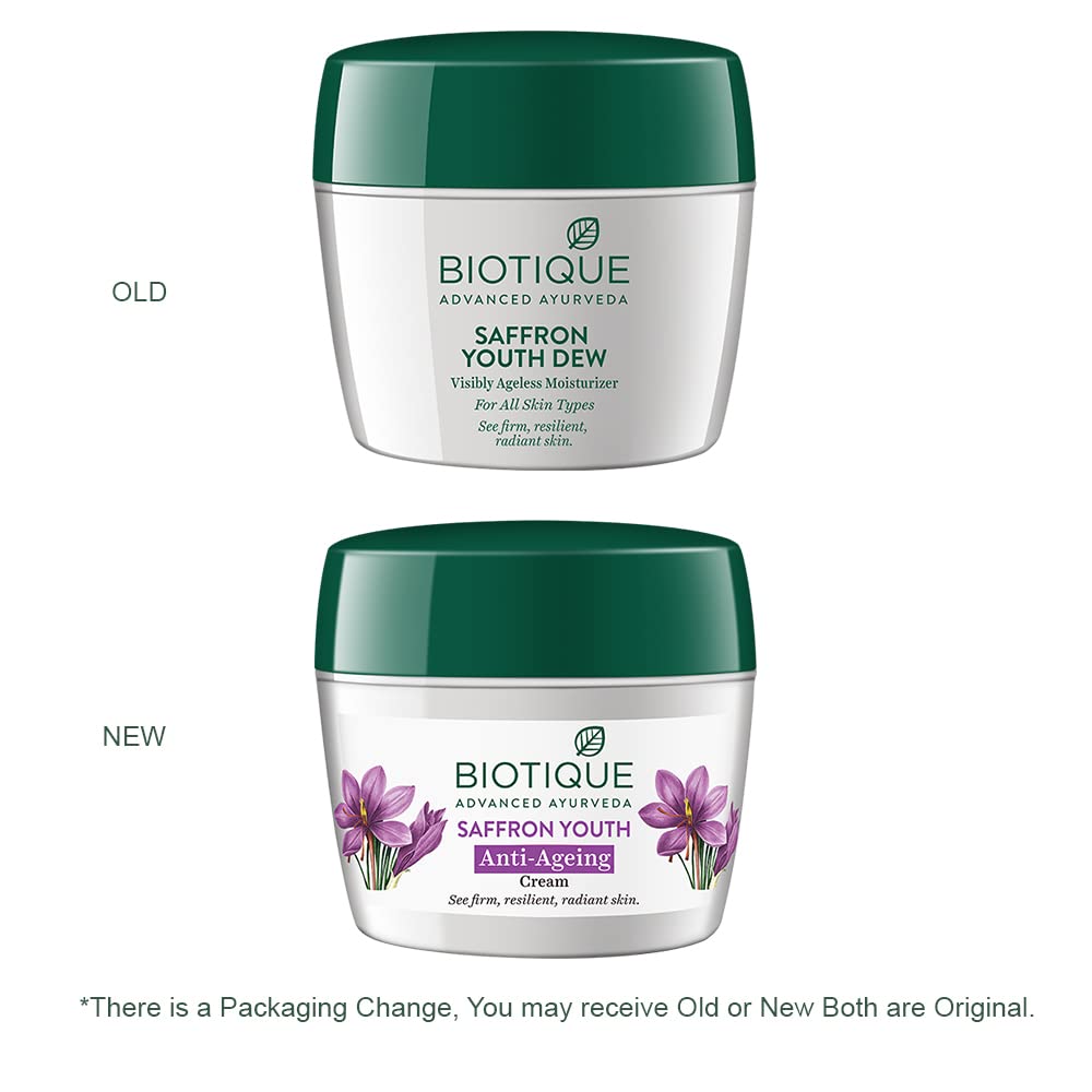 Biotique Saffron Youth Anti Ageing Cream For All Skin Types