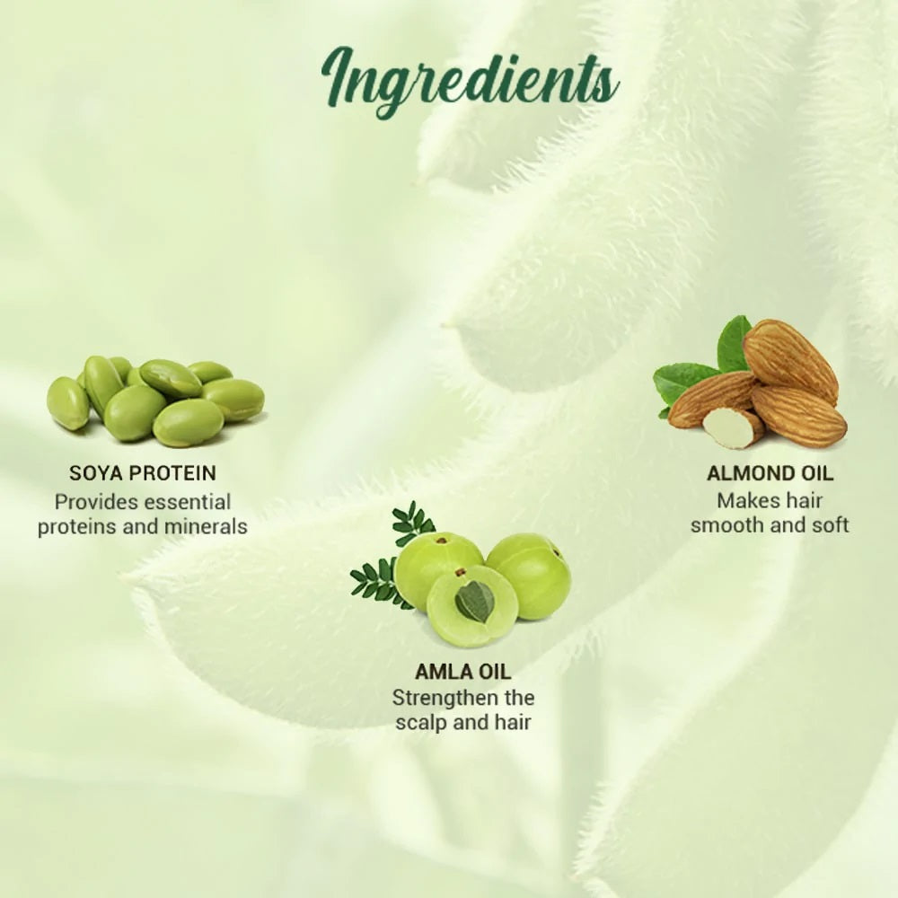 Biotique Soya Protein Intense Repair Shampoo for Dry, Damaged & Color Treated Hair