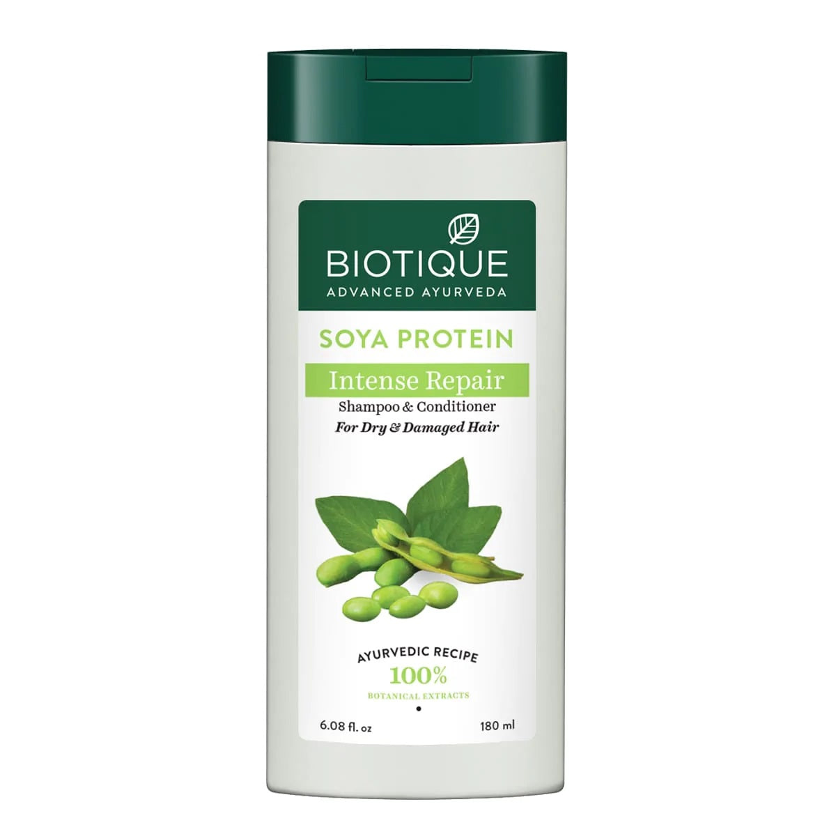 Biotique Soya Protein Intense Repair Shampoo for Dry, Damaged & Color Treated Hair