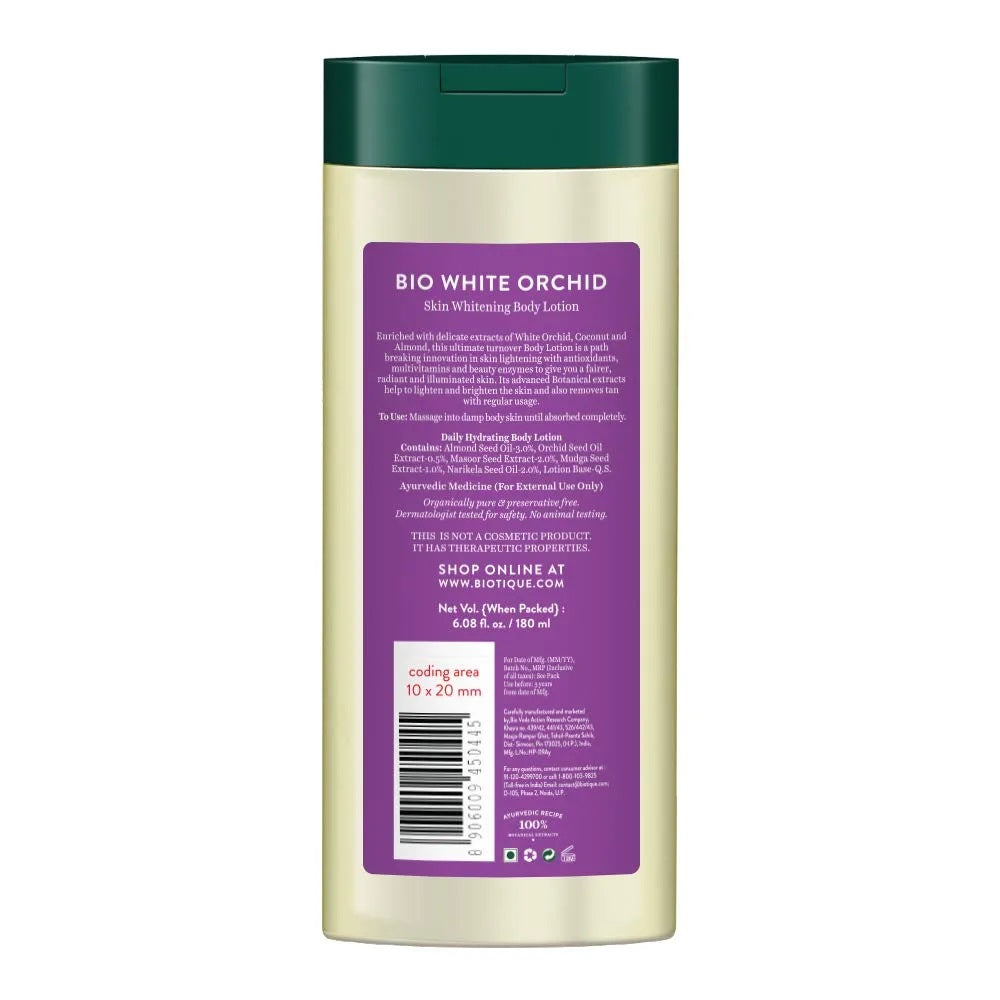 Biotique White Orchid Brightening Body Lotion
