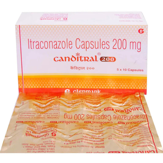 Canditral 200 - 10 Capsules