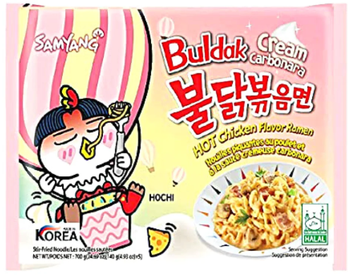 SM-BULDAK CREAM CARBONARA 140 GM