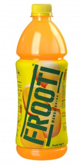 24x Frooti Fruit Drink, Mango, Pack of 24 - (500ml each)