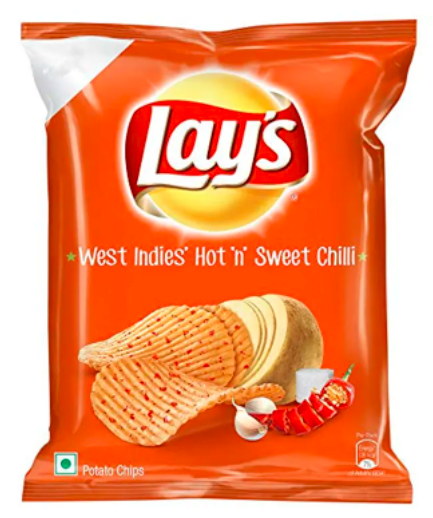 50x Lays West Indies’ Hot ‘N’ Sweet Chilli Potato Chips, 52G each (Pack of 50)