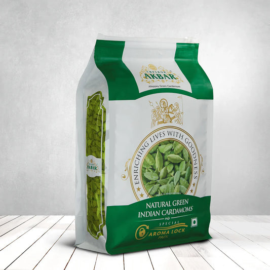 Emperor Akbar - Green Grade (7-8mm) Cardamom - 1kg