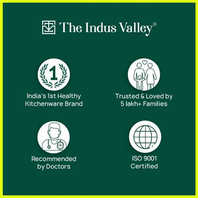 Super Smooth Cast Iron Tawa, Pre-seasoned, 100% Pure, Toxin-free, Induction, 27.9cm, 2.7 kg