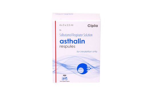 Asthalin Respules 2.5 ml(30 Respules)