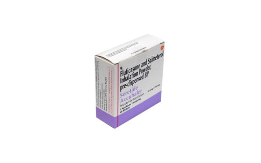 Seretide Accuhaler 50 mcg /250 mcg (60 Doses)
