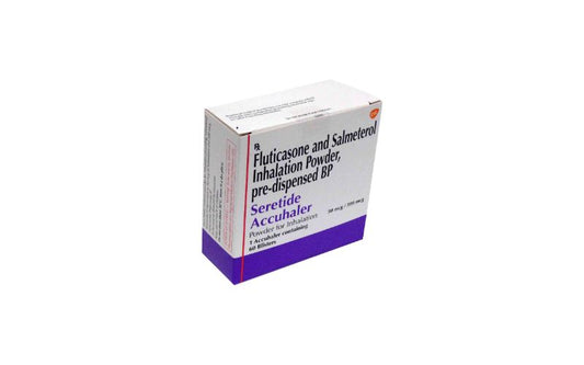 Seretide Accuhaler 50 mcg/ 500mcg(60 Doses)