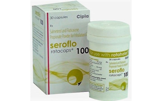 Seroflo Rotacaps 50 mcg + 100 mcg (30 Rotacaps)