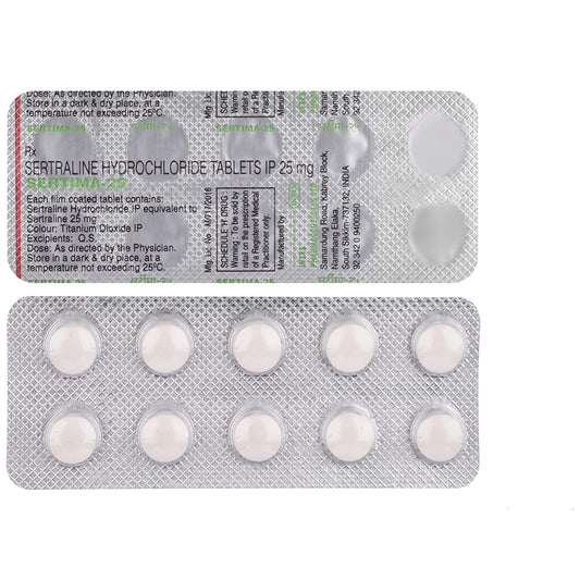 Sertima 25 mg (30 Tablets)