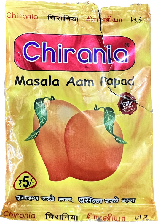 50x Chirania Aam Papad, Pack of 50 - 10g each