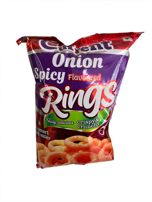 25x Current Onion Spicy Rings - 50g - Pack of 25
