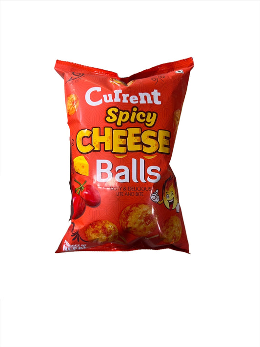 25x Current Cheese Ball Spicy - 60g - Pack of 25