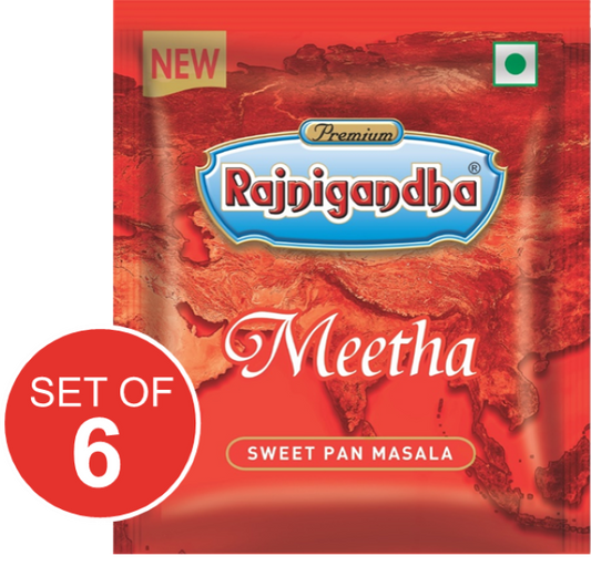6x Rajnigandha Meetha - Pack of 6