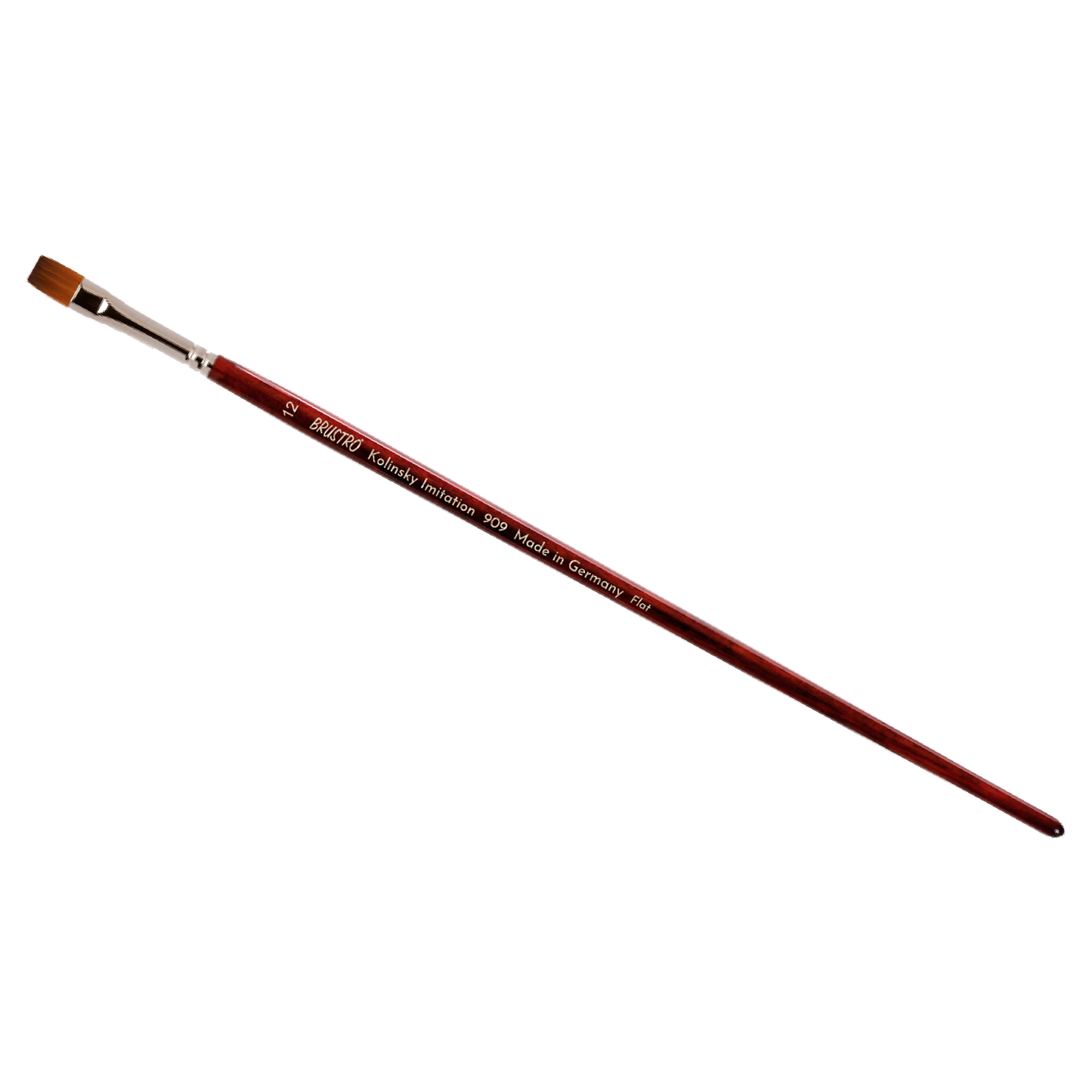 Brustro Kolinsky Imitation Watercolour Flat Brush Size 12