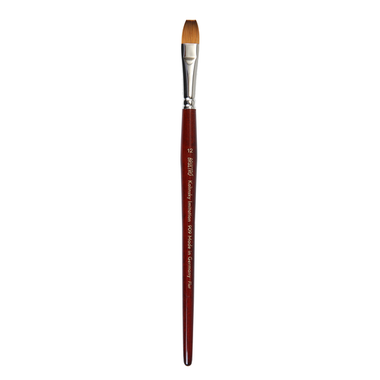 Brustro Kolinsky Imitation Watercolour Flat Brush Size 12