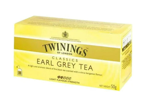 Twinings Classics Earl Grey Tea Bags - 25 Units