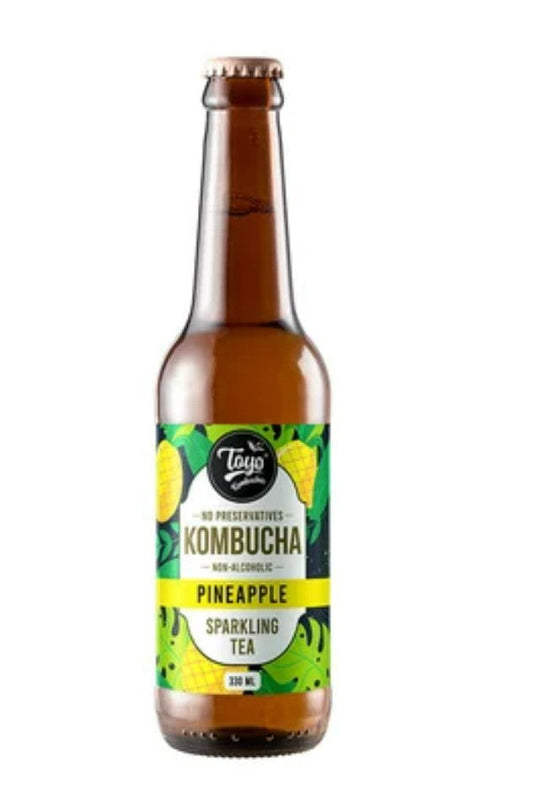 Toyo Kombucha Non-Alcoholic Sparkling Tea (Pineapple) - 330ML