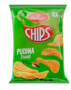 50x Haldirams Chips - Pudina Treat, Pack of 50 (39.5 g each)