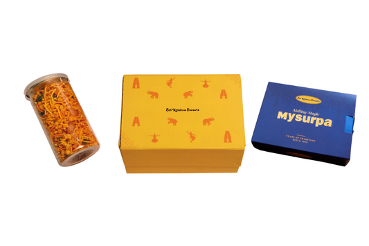Sri Krishna Sweets Silver Gift Box