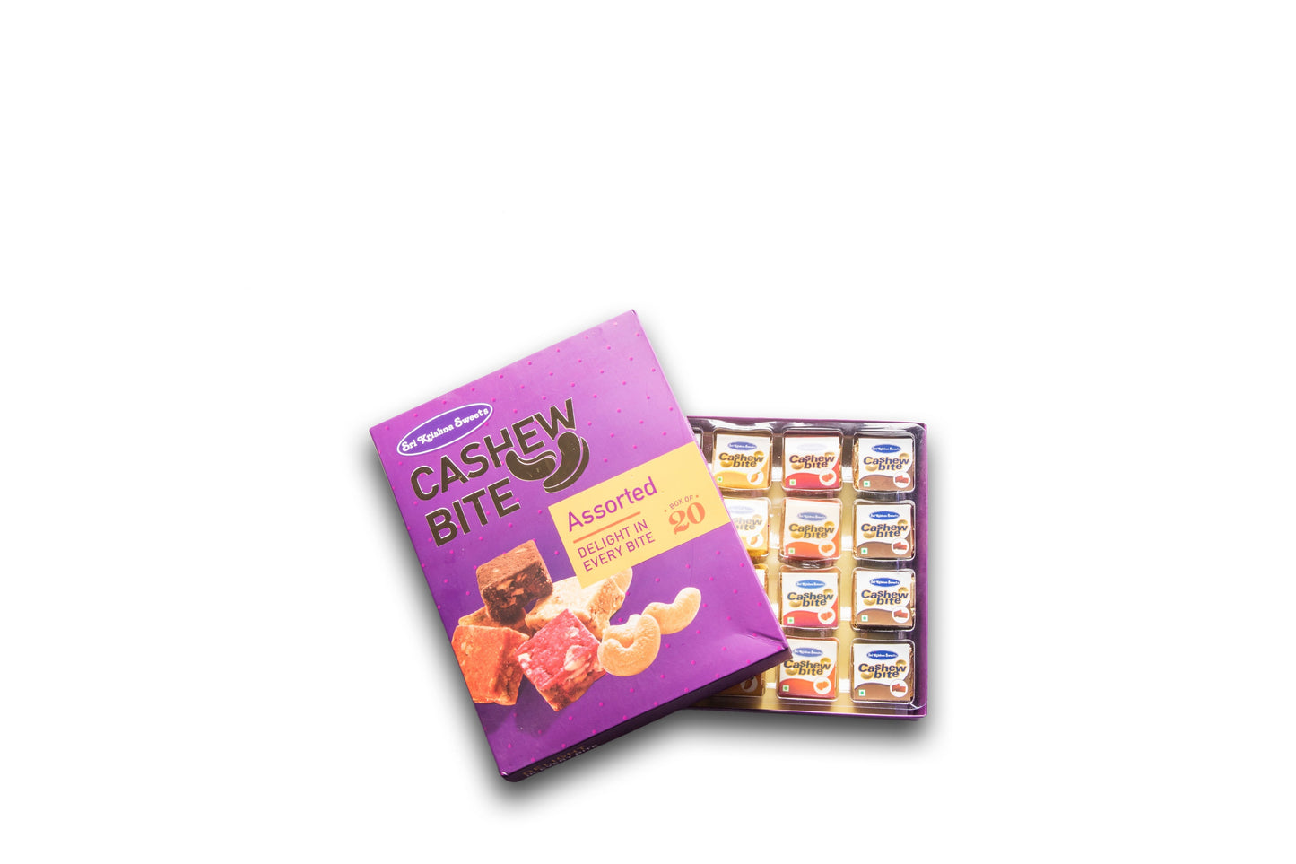 Sri Krishna Sweets Assorted Bites (Pack of 20)