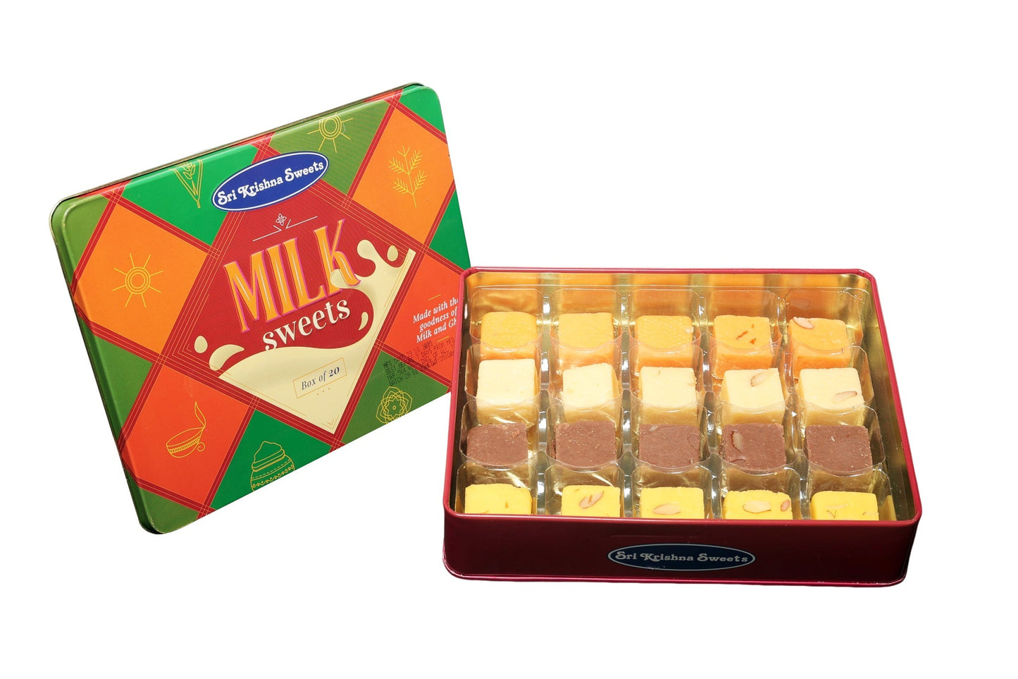 Sri Krishna Sweets Assorted Milk Sweets 20