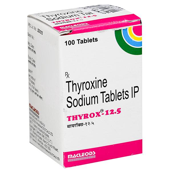 Thyrox 12.5 - 100 Tablets