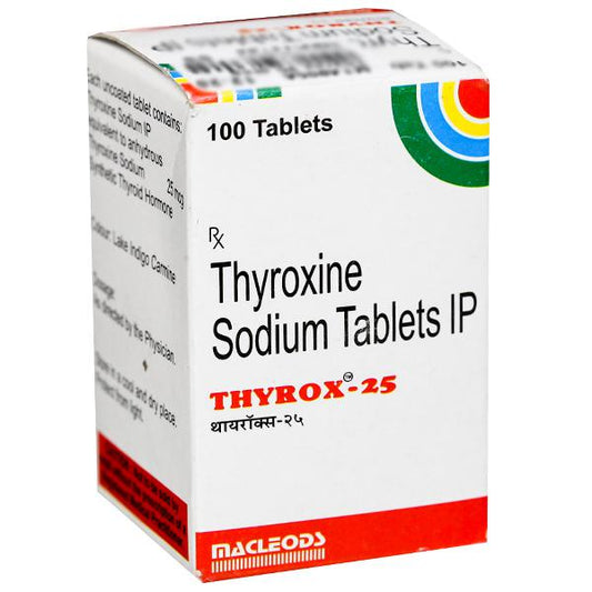 Thyrox 25 - 120 Tablets