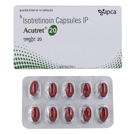 Acutret 20 - 10 Capsules