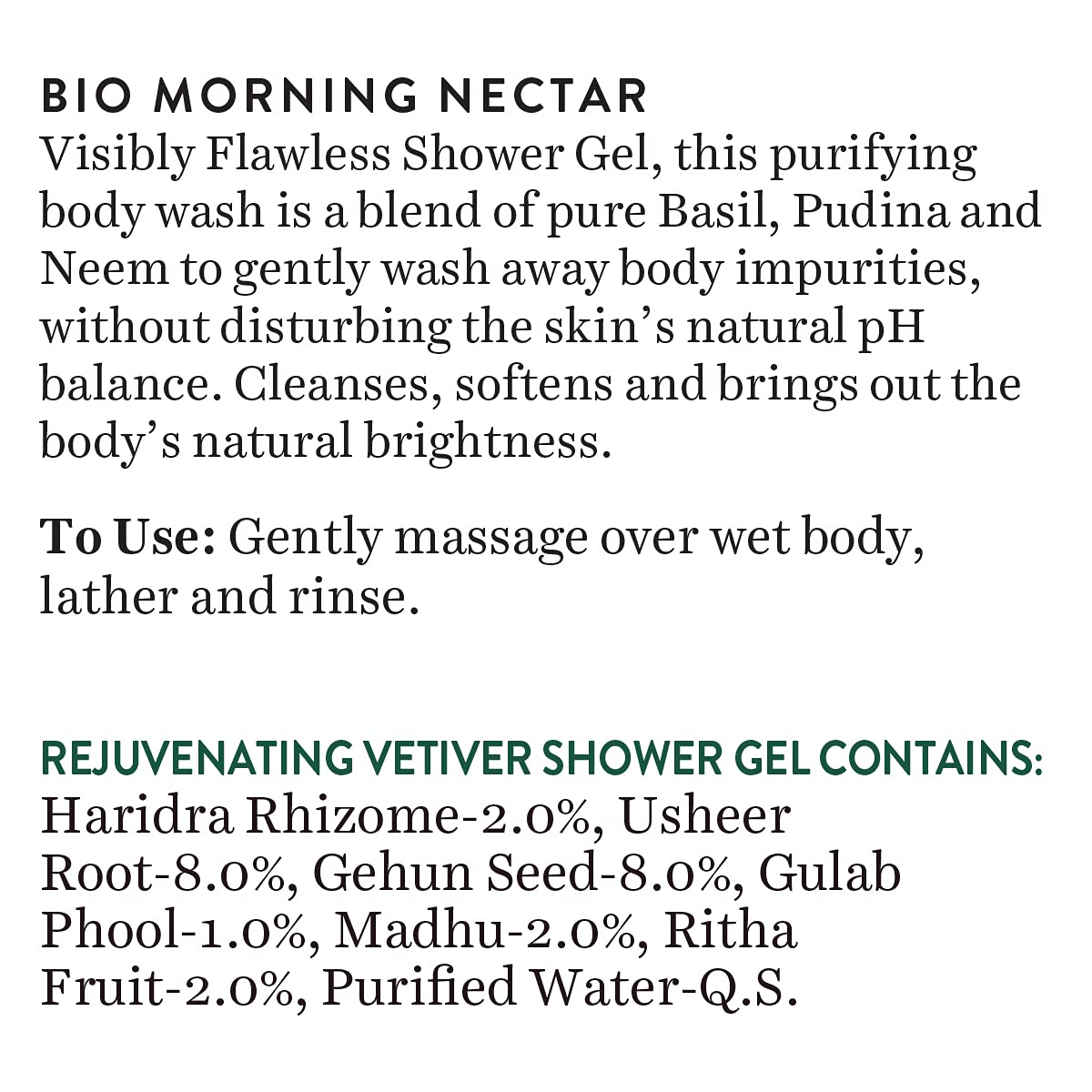 Biotique Morning Nectar Nourish & Hydrate Body Wash - 200 ml