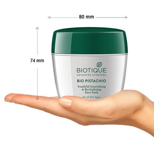 Biotique Pistachio Anti-Ageing Nourishing Face Pack, for All Skin Types