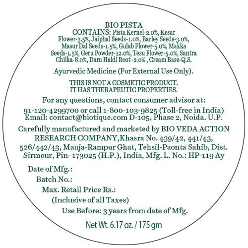 Biotique Pistachio Anti-Ageing Nourishing Face Pack, for All Skin Types