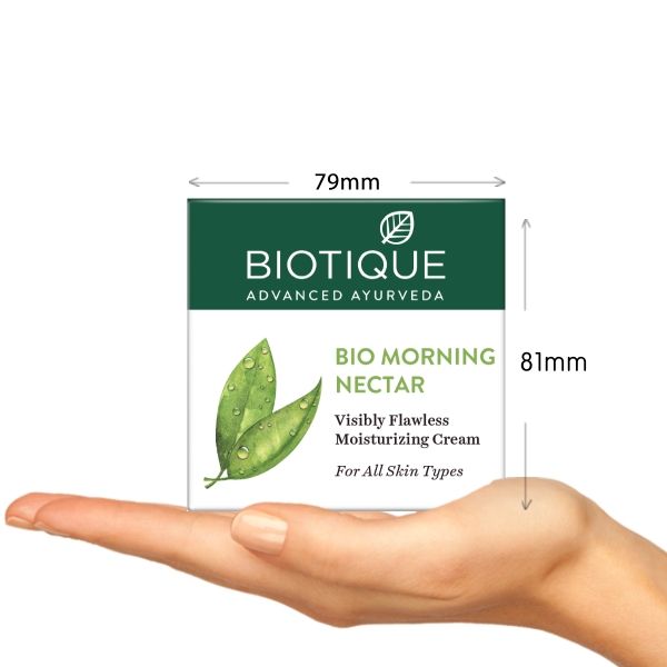 Biotique Morning Nectar Nourish & Hydrate Moisturizing Cold Cream For All Skin Types