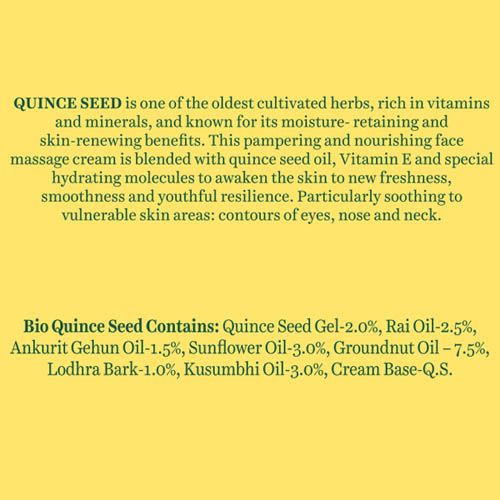 Biotique Quince Seed Anti-Ageing Face Massage Cream