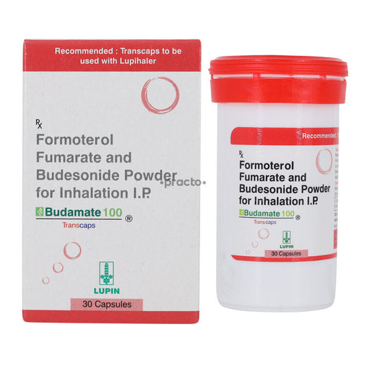 Budamate 100 - 30 transcaps