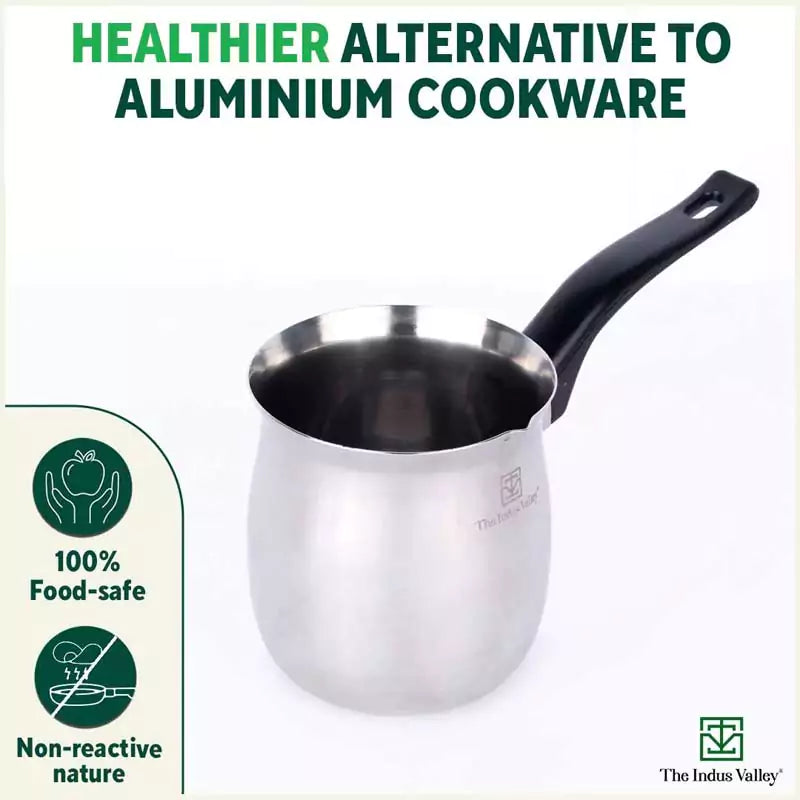 Stainless Steel Coffee/Tea/Milk Warmer, Premium Quality, 100% Toxin-free, 650 ml