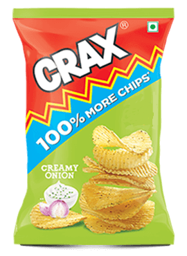 50x  Crax Creamy Onion, Pack of 50 - 20g