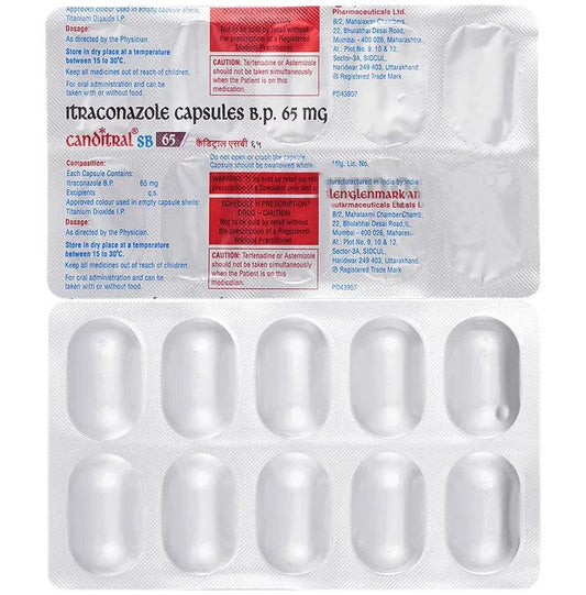 Canditral SB 65 - 10 Capsules