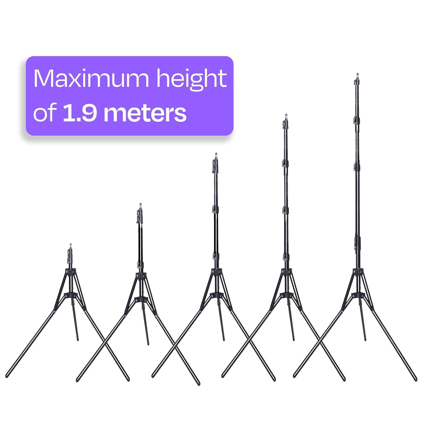 STAYble 1.9 meter Premium Tripod Stand