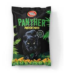 20x Hully Gully Panther Wheat Puffs  - Pack of 20 - 110 GM each