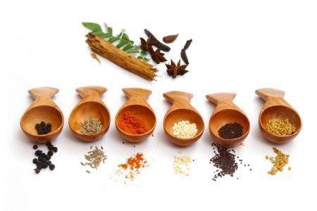 Round Masala Spoon Set Of 6